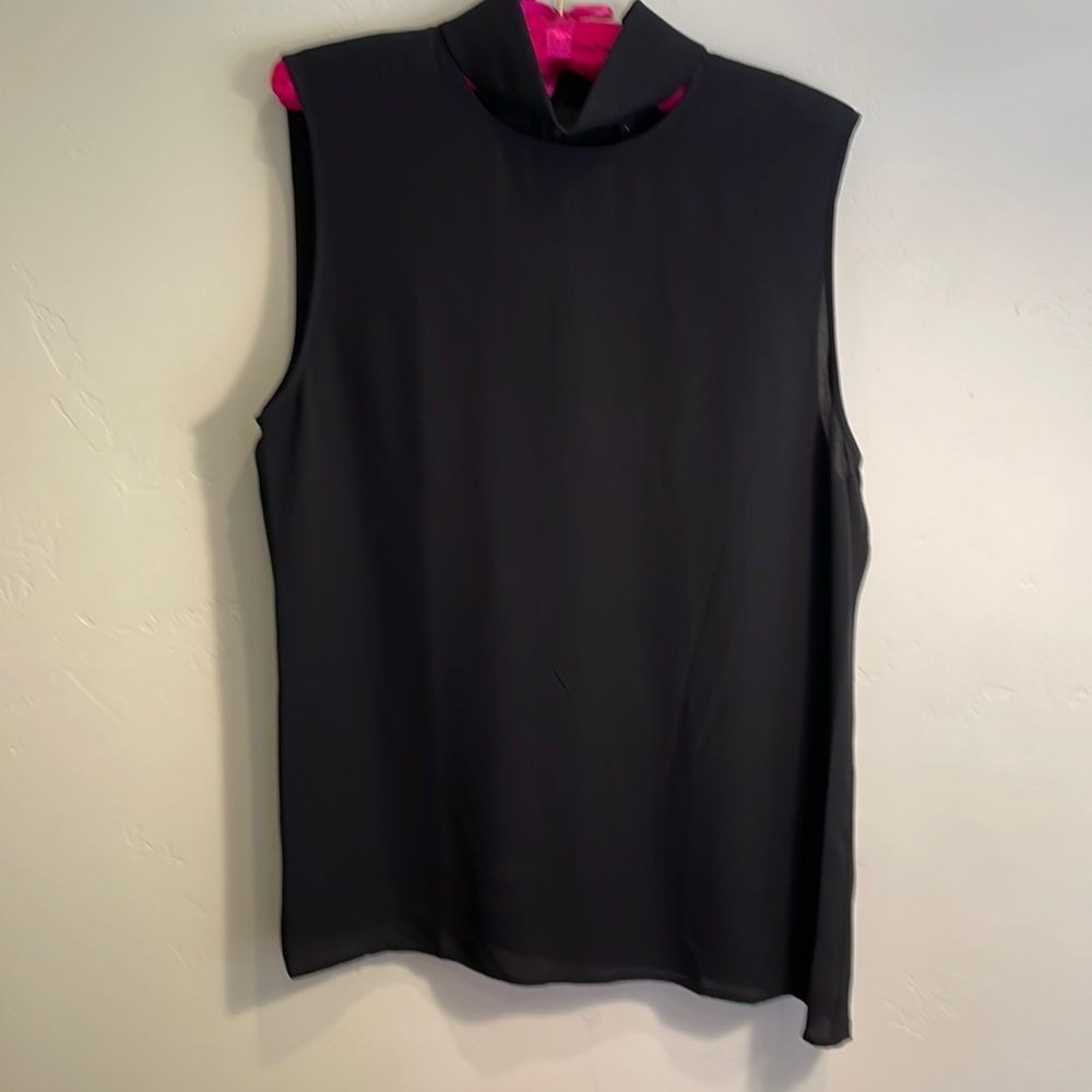 Theory silk sleeveless top NWT size large